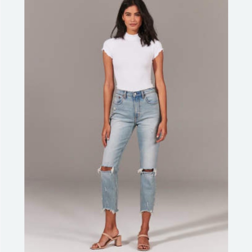 Abercrombie & Fitch High waist Mom Jean